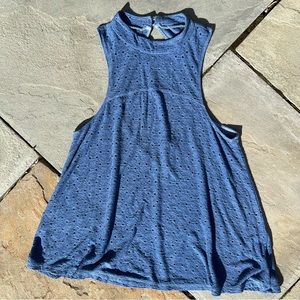 Blue American Eagle Cut Out Top